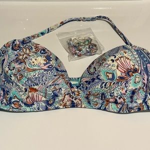 Victoria's Secret Angel Convertible Push Up Bikini Top 32B